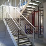 Schlosser- und Metallbauarbeiten-Treppe-SF-Bau