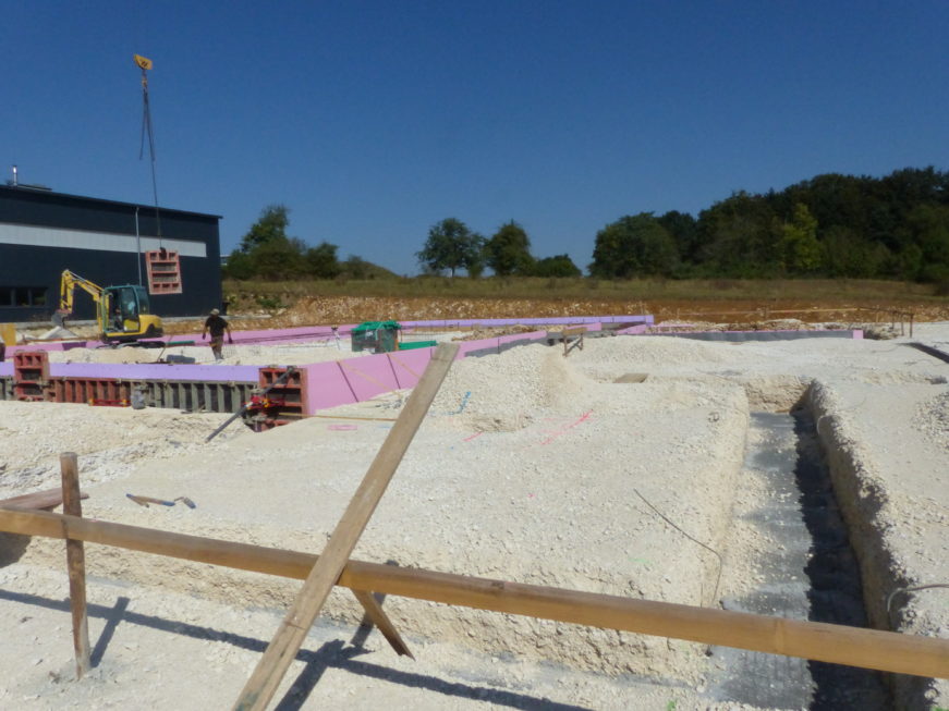 I-Bau-Vorbereitung Bodenplatte-Industriebau-Komplettbau