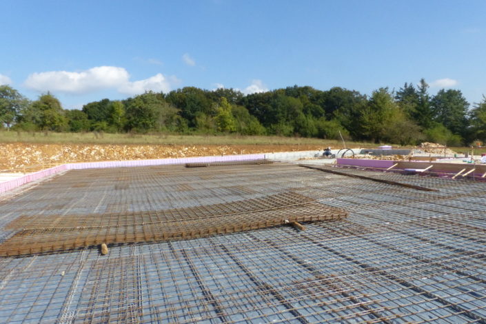 I-Bau-Vorbereitung Bodenplatte-Industriebau-Komplettbau