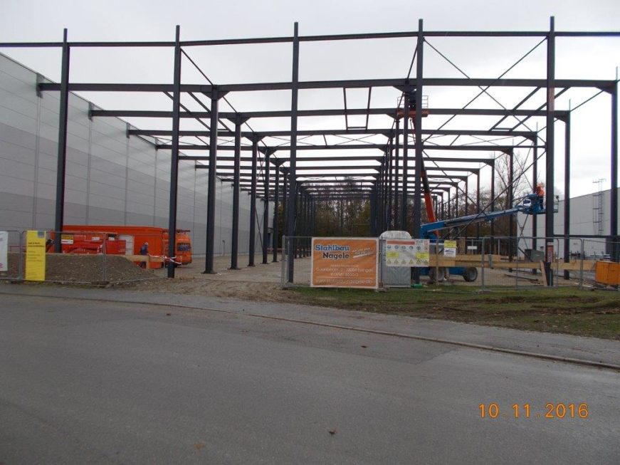 I-Bau-Montage Stahlkonstruktion-Industriebau-Komplettbau