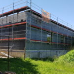 SF-Bau-Anbringung ISowand-Jebenhausen-Neubau Lagerhalle-Stahlbau-Schlüsselfertigbau