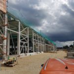 SF-Bau-Anbringung Gebäudehülle-Hallenneubau-Merklingen-Stahlbau-Schlüsselfertigbau