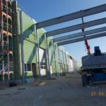 SF-Bau-Montage Überdachung-Hallenneubau-Merklingen-Stahlbau-Schlüsselfertigbau