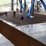 SF-Bau-Vorbereitung Bodenplatte-Neubau Produktionshalle mit Büro- und Sozialgebäude-Türkheim-Stahlbau-Schlüsselfertigbau