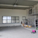SF-Bau-Innenausbau-Außenbereich Parkplätze-Neubau Autohaus mit Ausstellungsraum-Böhmenkirch-Stahlbau-Schlüsselfertigbau