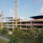 I-Bau-Stahlkonstruktion Montage-Neubau Möbelhaus-Heilbronn-Stahlbau-Komplettbau-Industriebau