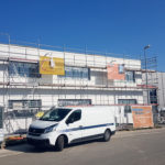 SF-Bau-Ausbau Gebäudehülle-Neubau Produktionshalle mit Büro- und Sozialräumen-Kirchheim-Stahlbau-Schlüsselfertigbau