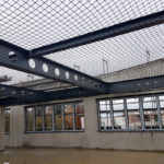 Stahlbau-Fertigstellung Stahlbauarbeiten-Neubau Flagship Outlet Center-Metzingen-Stahlbau