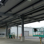 I-Bau-Vorbereitung auf Abnahme-Neubau Wareneingangshalle-Weißenhorn-Stahlbau-Komplettbau-Industriebau