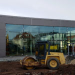 SF-Bau-Außenanlagen-Neubau Autohaus mit Werkstatt und Ausstellungsraum-Remshalden-Stahlbau-Schlüsselfertigbau