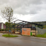 SF-Bau-Stahlkonstruktion-Neubau Halle mit Büro-Schwäbisch Gmünd-Stahlbau-Schlüsselfertigbau