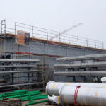 SF-Bau-Montage Isowand und Isodach-Neubau Lagerhalle-Nellingen-Stahlbau-Industriebau-Schlüsselfertigbau