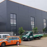 SF-Bau-Fassadenmontage-Neubau Lagerhalle mit Büro-Eislingen-SF-Bau