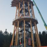 Stahlbau-zweite Ebene-Neubau Aussichtsturm-Schömberg-Stahlbau