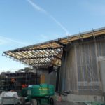 Stahlbau-Bauabschnitt 2 fertiggestellt-Neubau Sport- und Familienbad-Konstanz Schwaketenbad-Stahlbau