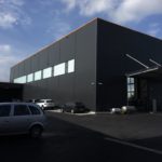 SF-Bau-Fertigstellung-Neubau Lagerhalle mit Büro-Eislingen-Stahlbau-Schlüsselfertigbau
