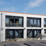 SF-Bau- Ostseite abgerüstet-Erweiterung Büro Werk I-Eislingen-Schlüsselfertigbau