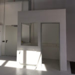SF-Bau- Vorbereitung Türen und Fenster im Bedienraum-Erweiterung Gebäude C-Mannheim-Schlüsselfertigbau