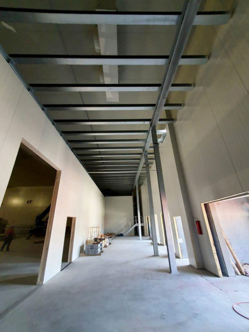 Stahlbau-Stahlkonstruktion-Umbau Logistikzentrum-Wiesloch-Stahlbau