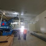 Stahlbau-Tiefkühllager Bühne BA 2+3-Umbau Logistikzentrum-Wiesloch-Stahlbau