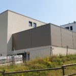 SF-Bau-Außenfassade-Neubau Fitness und Werkstatt-Eislingen-Schlüsselfertigbau