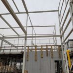 SF-Bau-Stellung Wände-Neubau Montagehalle für Großküchen-Eislingen-Schlüsselfertigbau