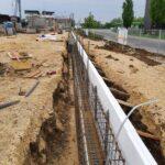 Stahlbau-Fundament-Neubau einer Produktions- und Lagerhalle-Eislingen-Stahlbau