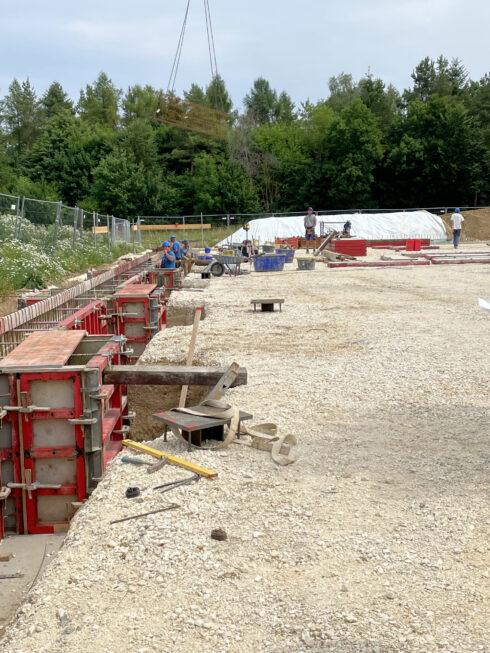 SF-Bau-Fundamentarbeiten- Neubau Niederlassung Süddeutschland-Giengen an der Brenz-Schlüsselfertigbau