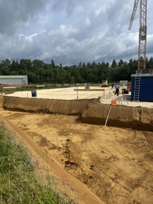 SF-Bau-Fundamentarbeiten- Neubau Niederlassung Süddeutschland-Giengen an der Brenz-Schlüsselfertigbau