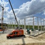 SF-Bau-Stahlbauarbeiten- Neubau Niederlassung Süddeutschland-Giengen an der Brenz-Schlüsselfertigbau