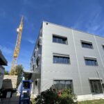 SF-Bau-Vordach-Fassadenarbeiten-Neubau Montagehalle für Großküchen-Eislingen-Schlüsselfertigbau