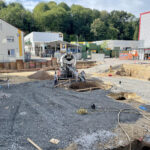 SF-Bau-Projektstart Fundamentarbeiten-Anbau Lagerfläche-Deizisau-Schlüsselfertigbau