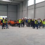 I-Bau-Richtfest-Rohbau-Stahlbau-Neubau Produktionshalle-Merklingen-Industriebau