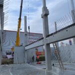 SF-Bau-Betonplatte-Stützen-Wände-Anbau Lagerfläche-Deizisau-Schlüsselfertigbau