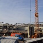 Stahlbau-Stahlbauarbeiten-Stahlkonstruktion-Anbau Autohaus-Heilbronn