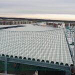 I-Bau-Stahlkonstruktion-verzinkt-Stahlbau-Dach-Neubau Produktionshalle-Merklingen-Industriebau